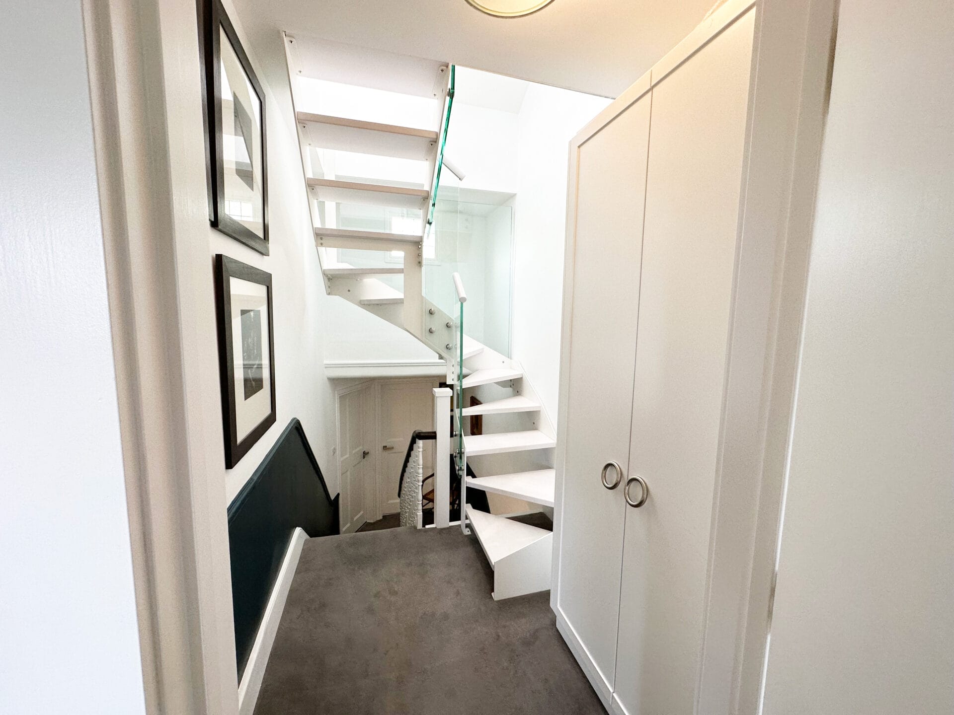 Internal Metal Staircase for Small Spaces