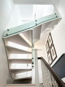 Internal Metal Staircase for Small Spaces