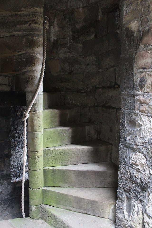 Spiral Stairs Caernarfon Castle