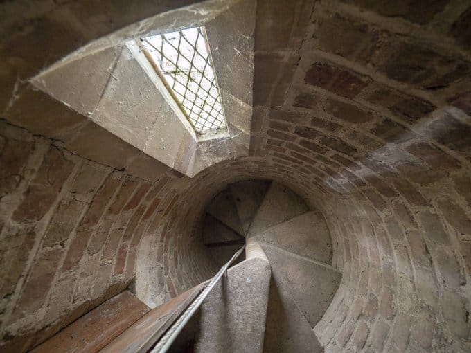 Medieval Church Spiral Staircase St Andrew's Wood Walton